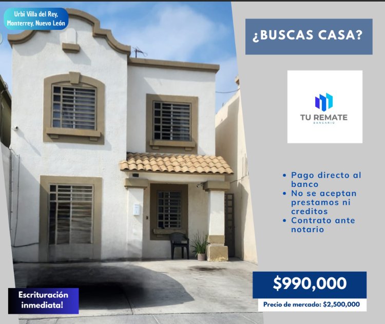 Remates Bancarios Facebook ad: 3 habitaciones 2 baños Casa
