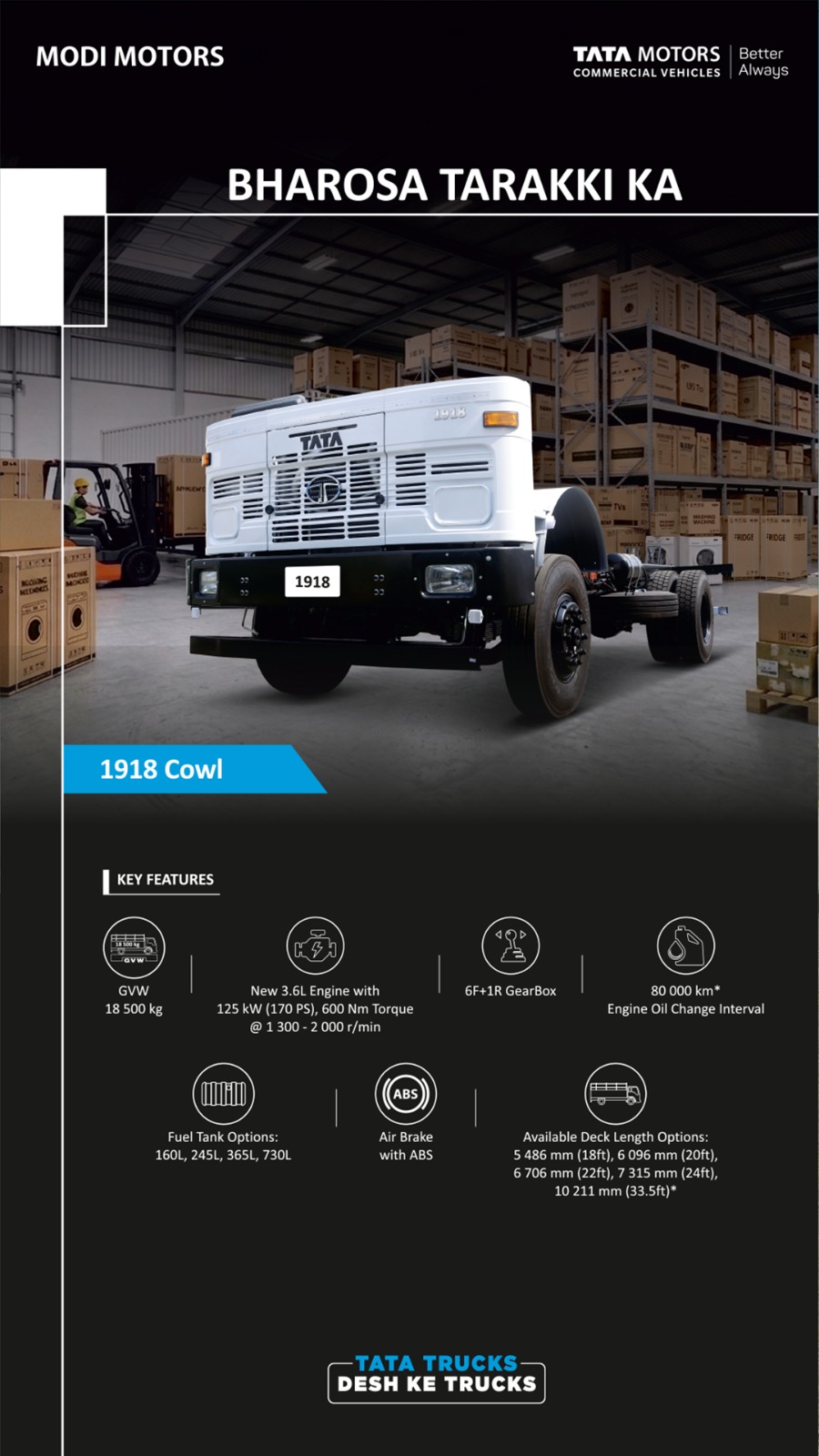Modi Motors Tata Facebook ad from Apr 15, 2026