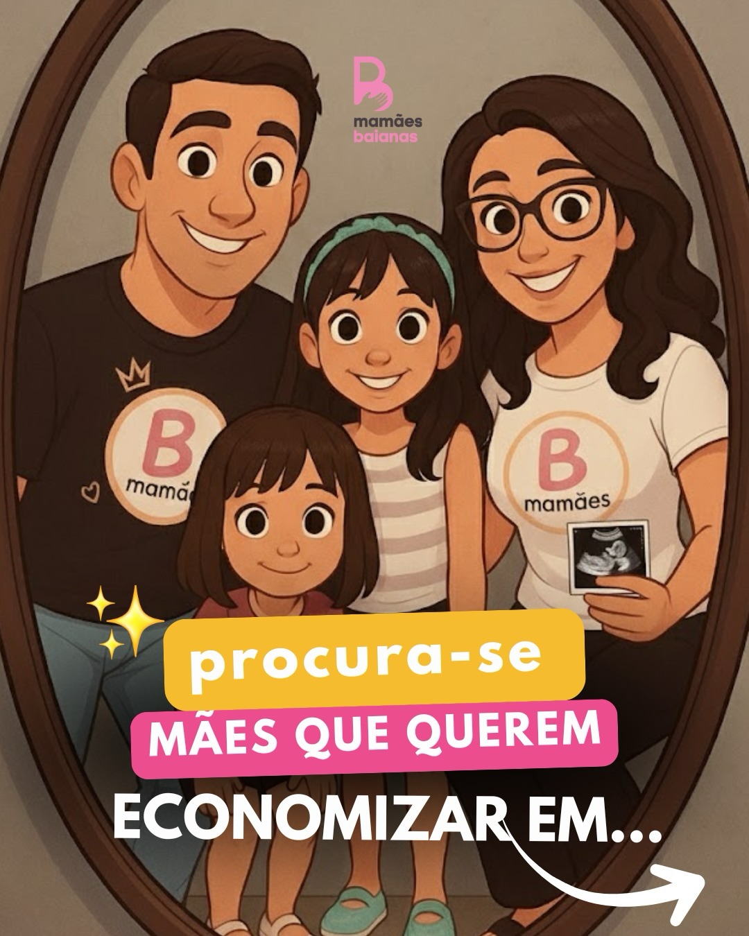 Mamães Baianas Facebook ad: Vou colocar aqui embaixo o link do grupo…