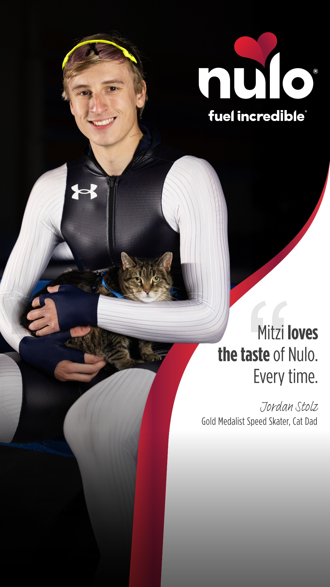 Nulo Pet Food Facebook ad: Fuel Their Inner Athlete