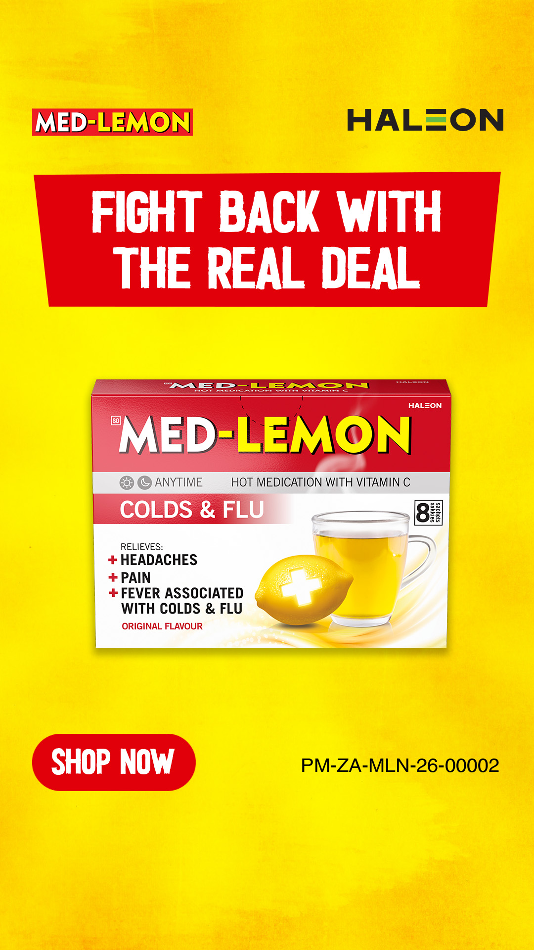 Med-Lemon ZA Facebook ad from Apr 14, 2026