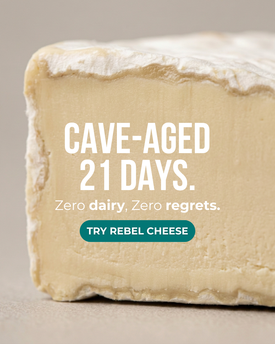 Rebel Cheese Facebook ad