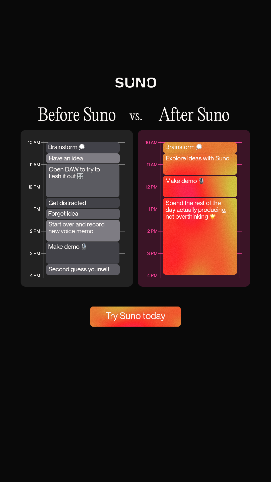 Suno Facebook ad