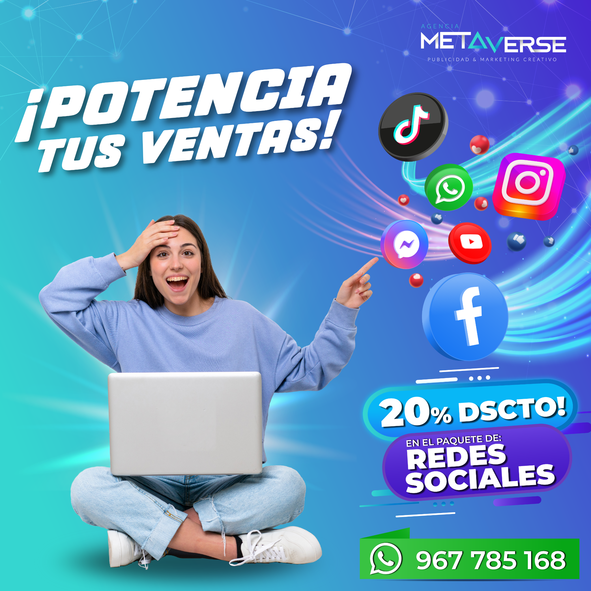 Agencia Metaverse Facebook ad