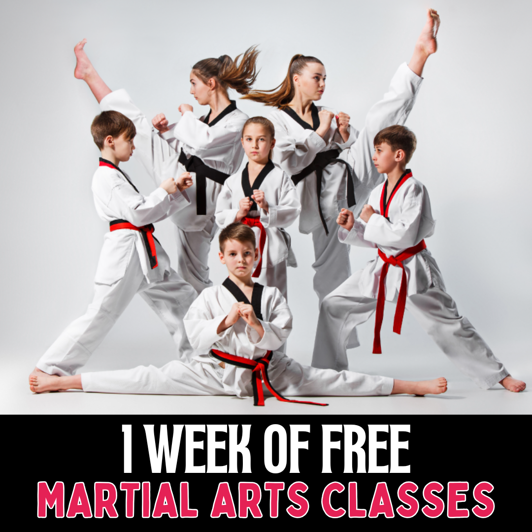 Chimera-X Stunts & Productions Studio Facebook ad: 1 WEEK OF FREE MARTIAL ARTS CLASSES!