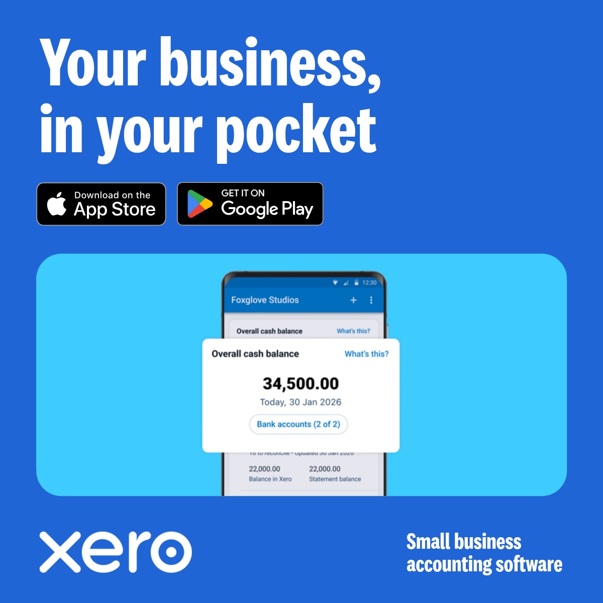 Xero Facebook ad