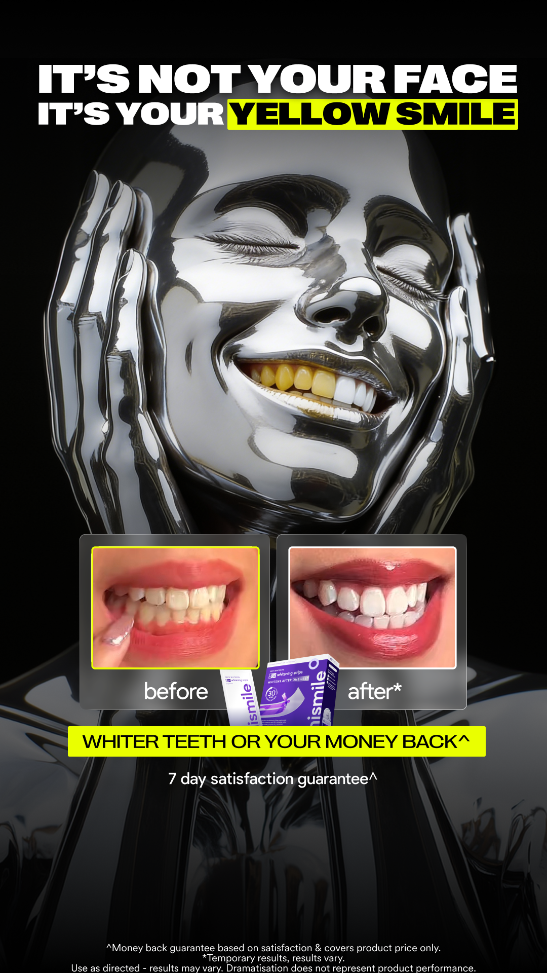 Hismile Facebook ad