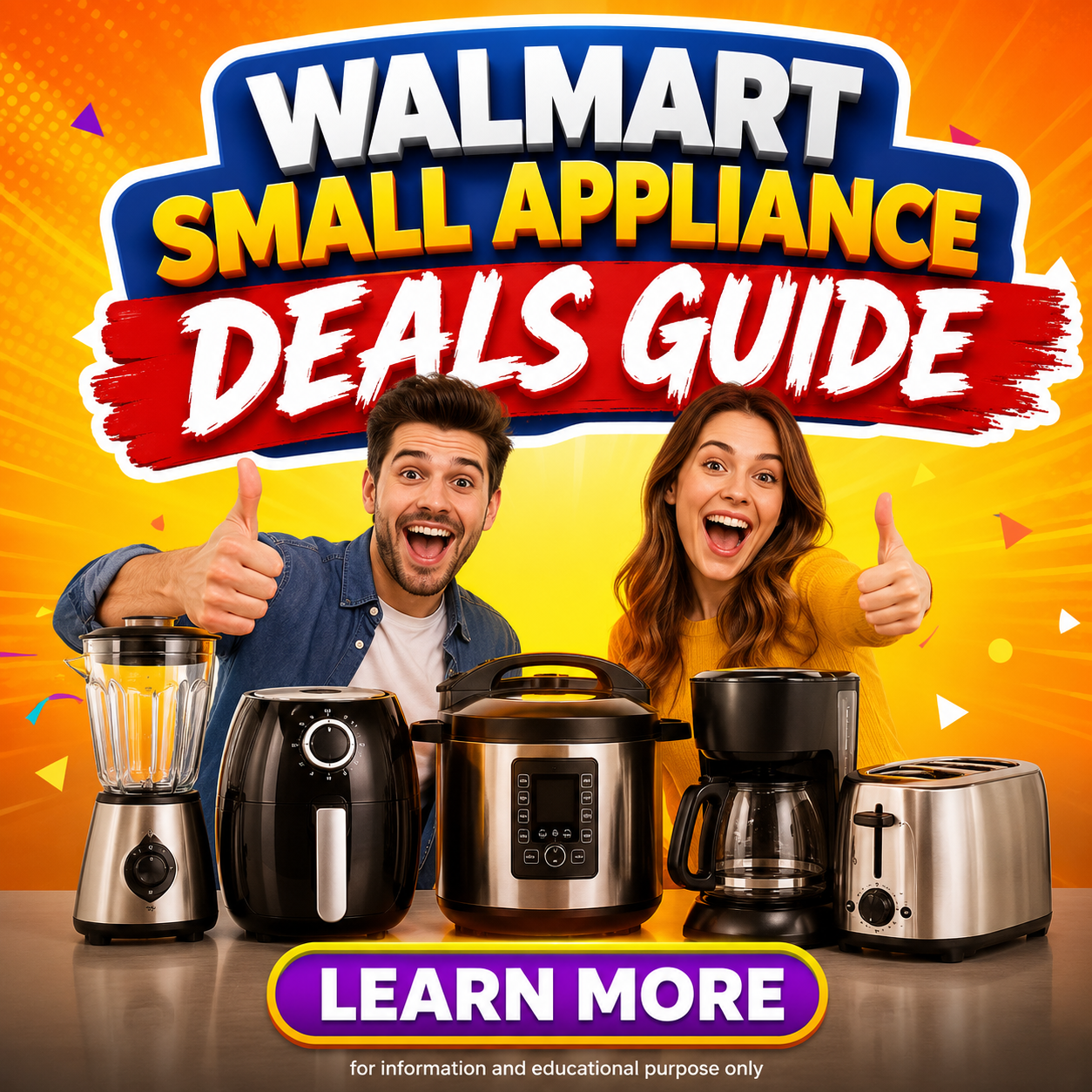 Trending Finds Facebook ad: Walmart Small Appliance Deals: Save Big on Kitchen…
