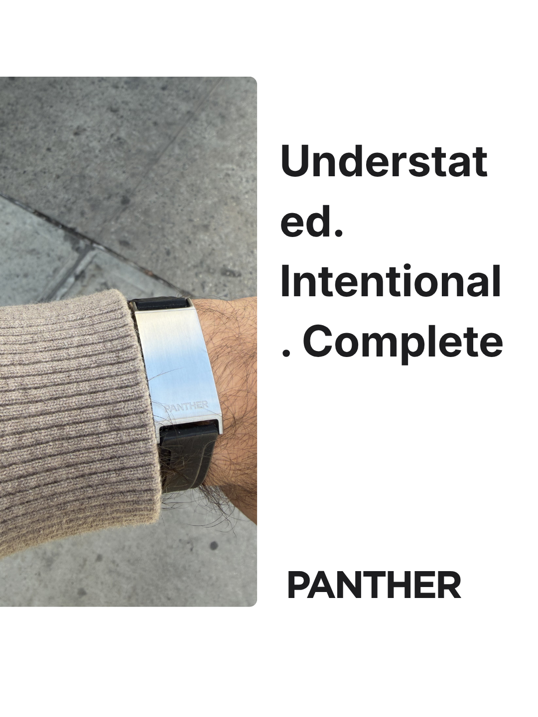 Panther Technology Facebook ad: The Health Tracker Built Like a Timepiece