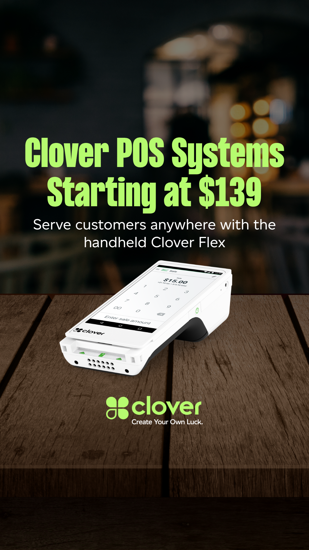 Clover - Authorized Partner Facebook ad