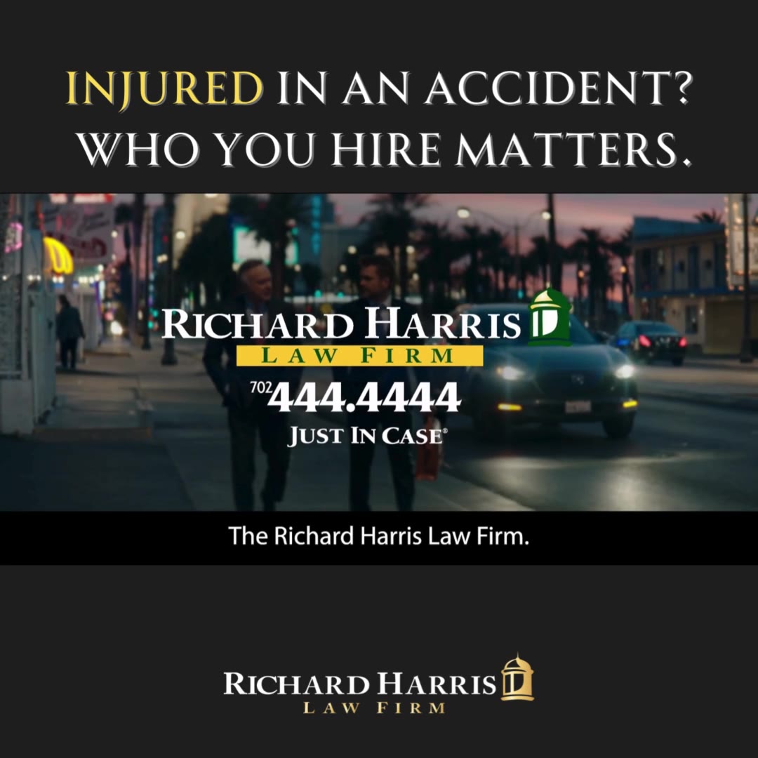 Richard Harris Law Firm Facebook ad: File Your Accident Claim Now!