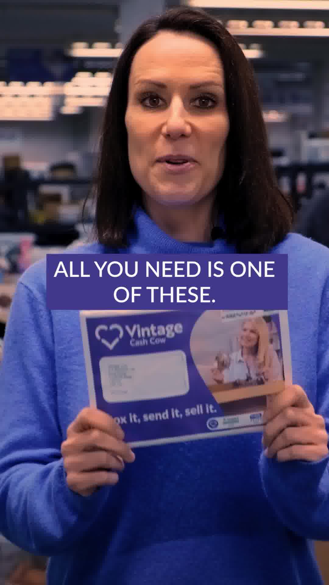 Vintage Cash Cow Facebook ad from Sep 16, 2025