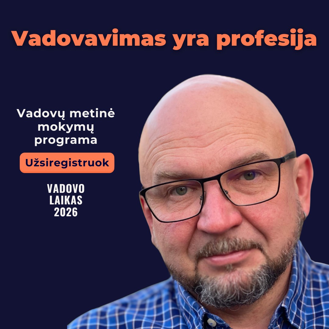 Vadovavimas.lt Facebook ad