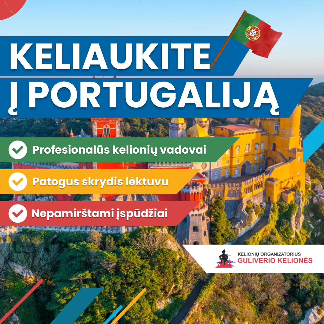 Guliverio kelionės Facebook ad: Keliaukite į Portugaliją