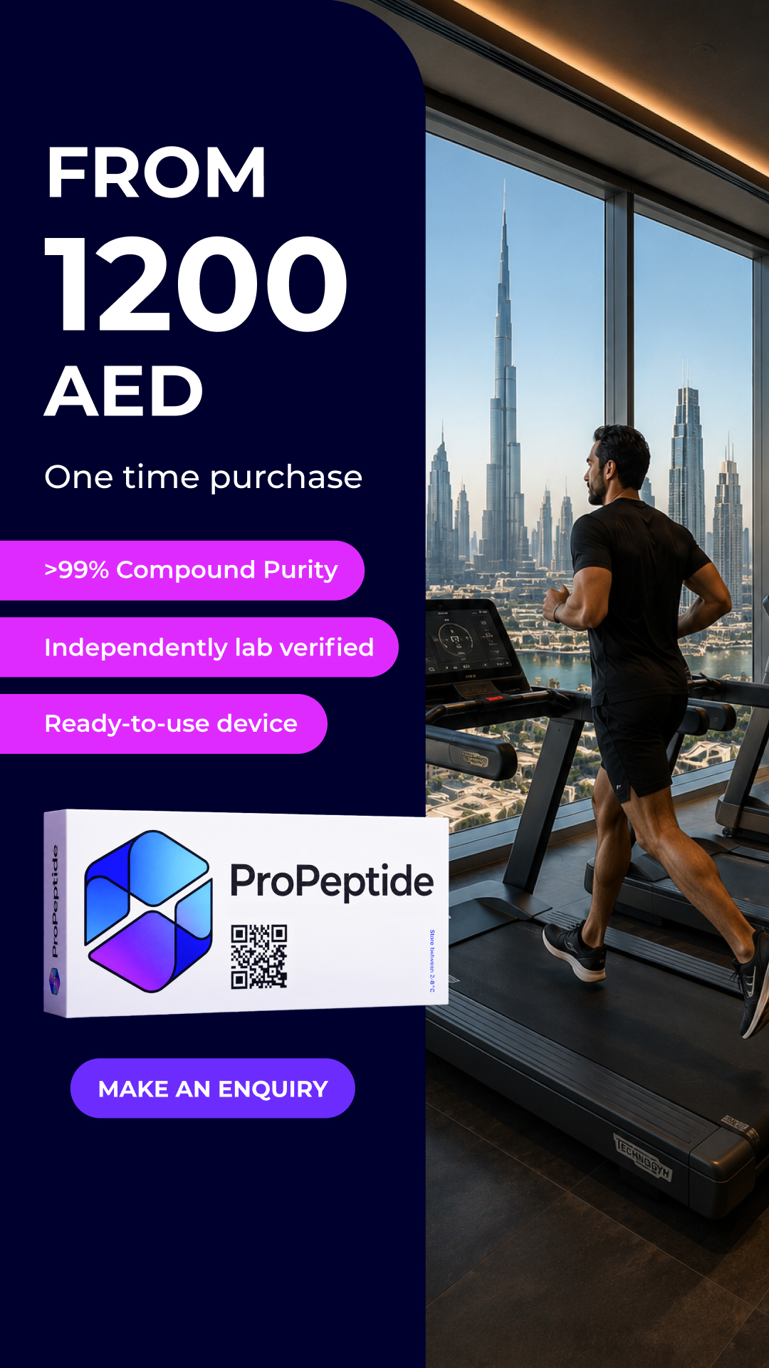 ProPeptide Facebook ad: Chat with us