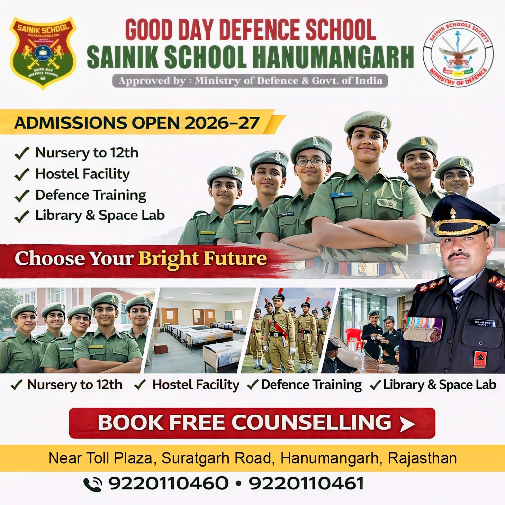 GOOD DAY DEFENCE SCHOOL Facebook ad