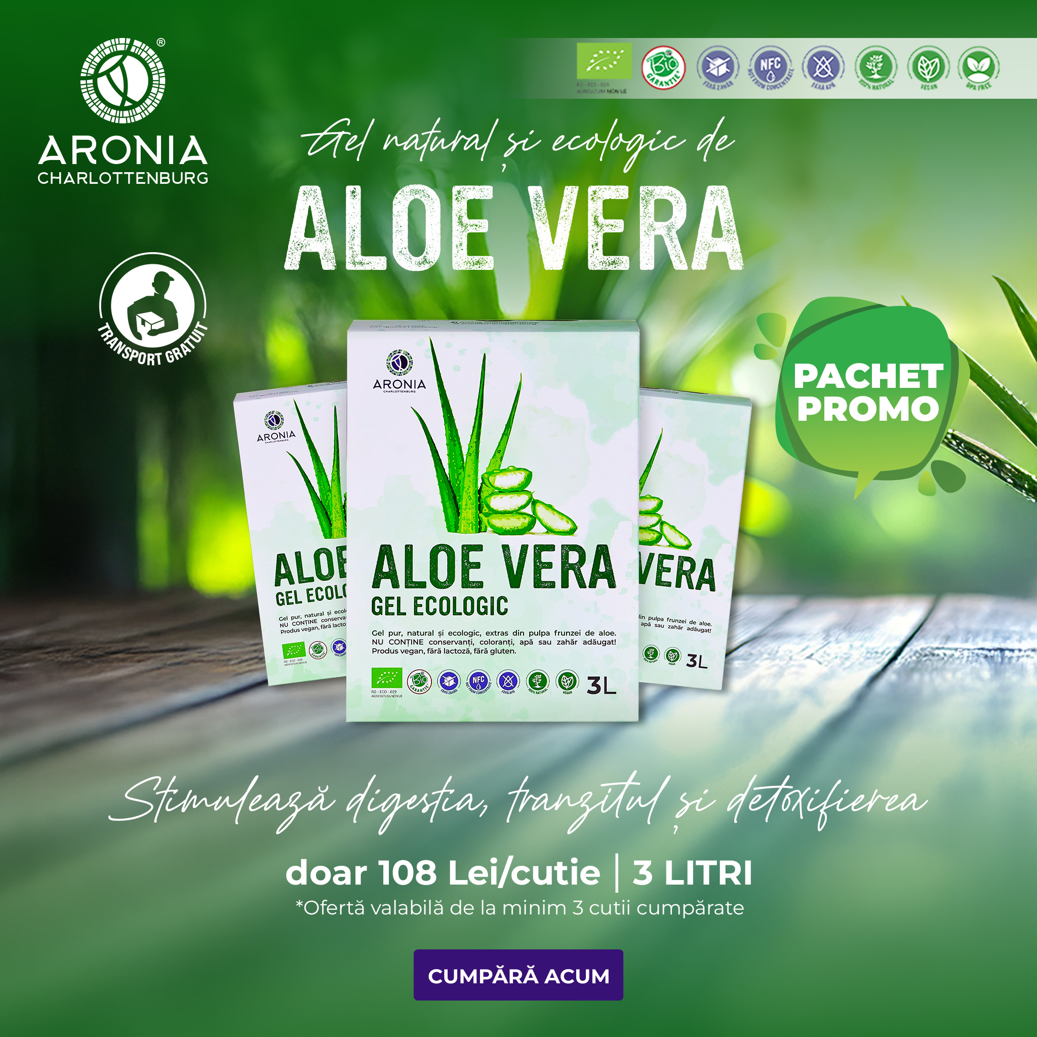 Aronia Charlottenburg Facebook ad