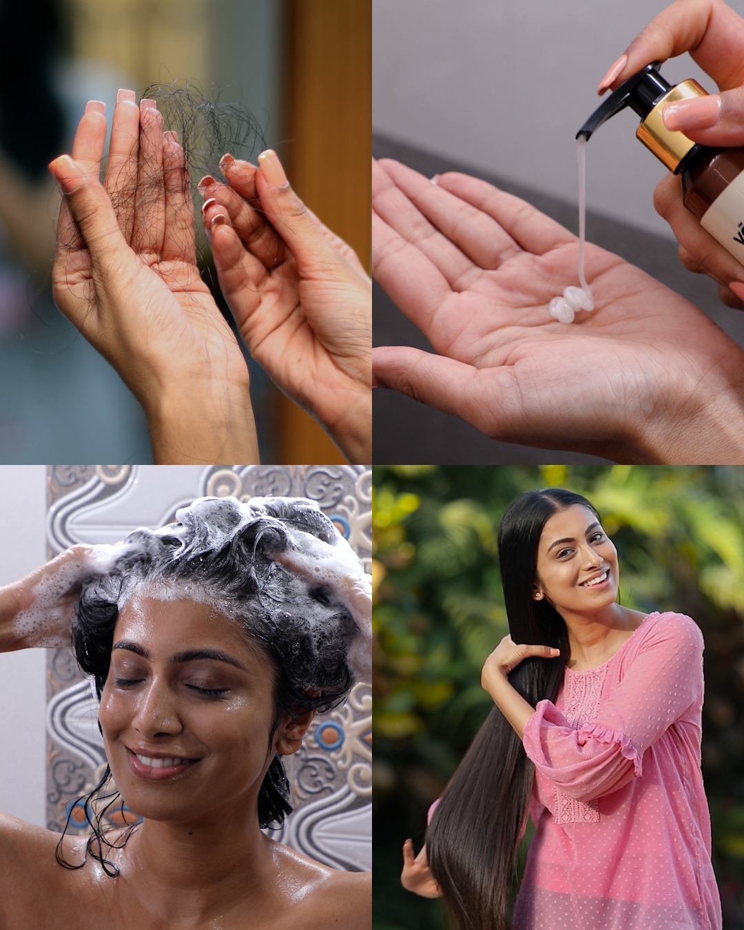 Vedix Facebook ad: End The Hair Damage! Choose Freedom From Hair Fall With…
