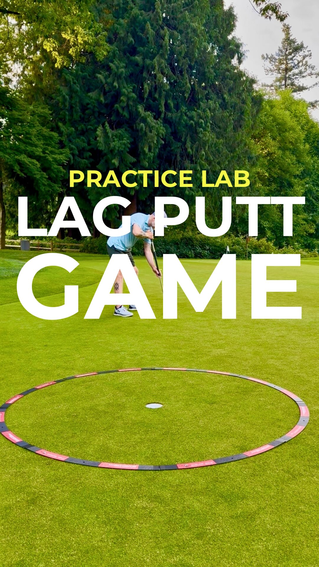 EyeLine Golf Facebook ad: Ever notice how a 40-foot putt can turn…