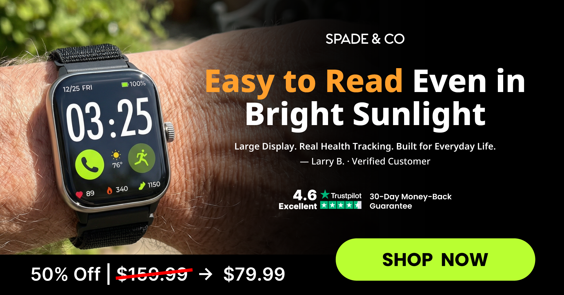Spade & Co Facebook ad