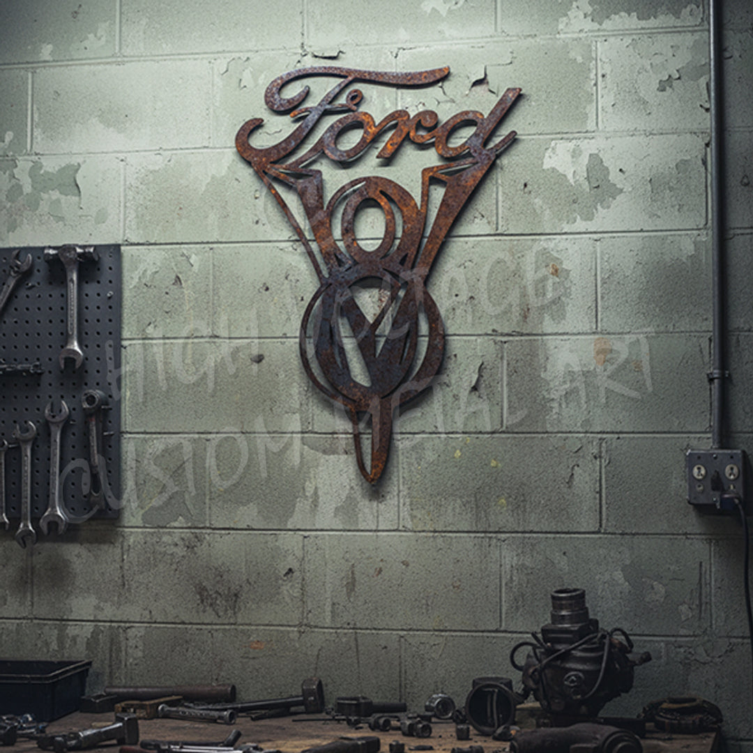 High Voltage Custom Metal Art Facebook ad