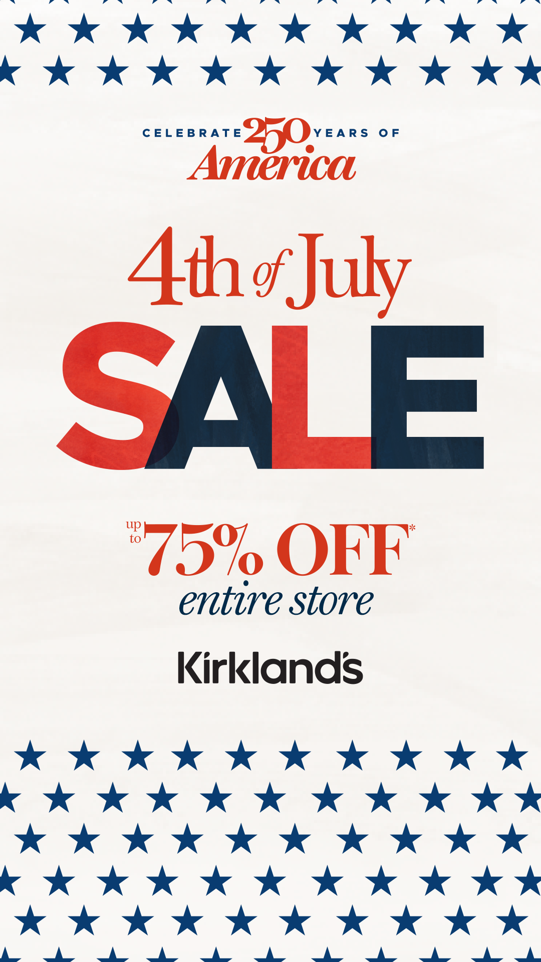 Kirkland's Home Facebook ad