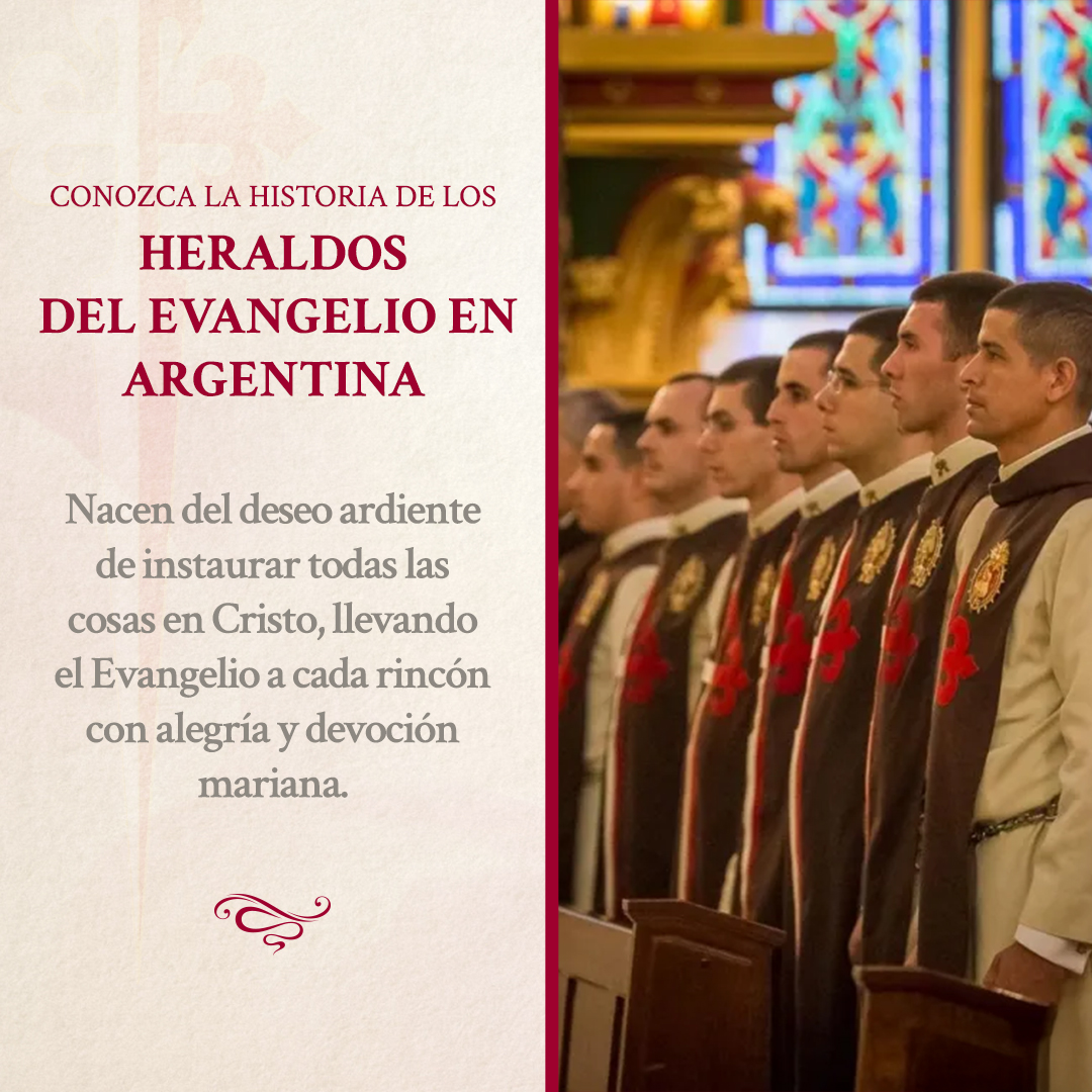 Heraldos del Evangelio en Argentina Facebook ad: ¡Salve María! Con un corazón misionero, los Heraldos…