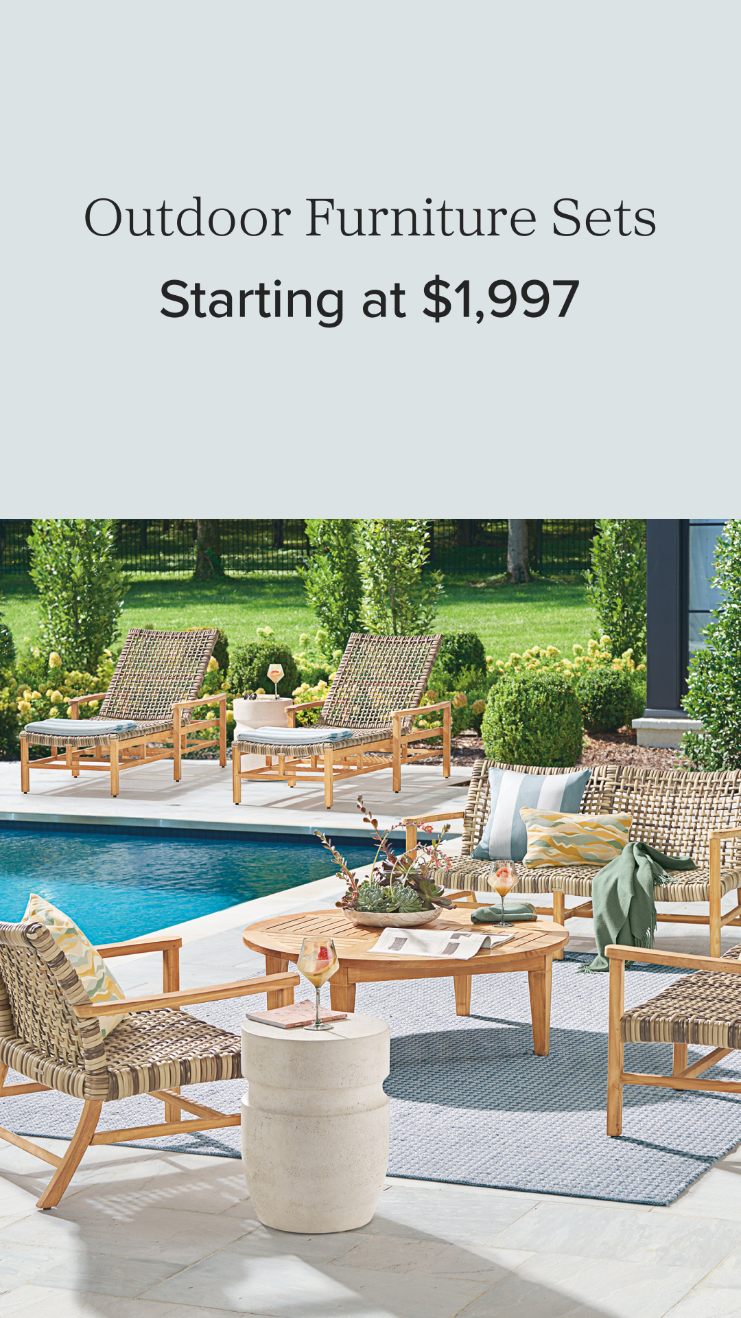 Frontgate Facebook ad