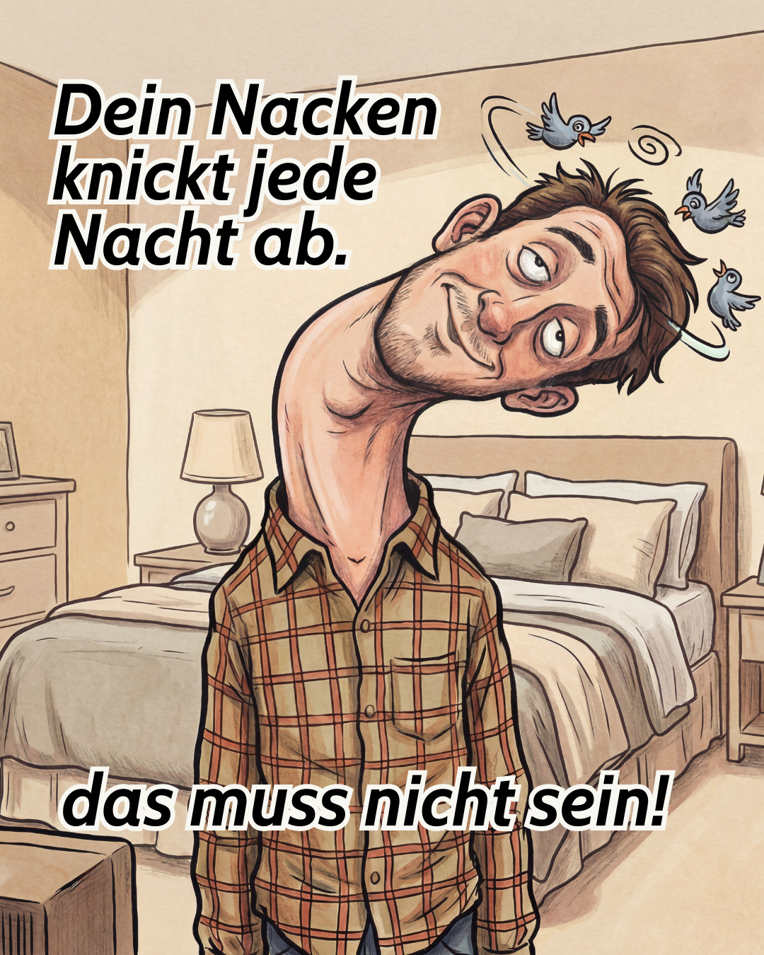 elsa Schweiz AG Facebook ad: Die Wissenschaft von erholsamem Schlaf.
