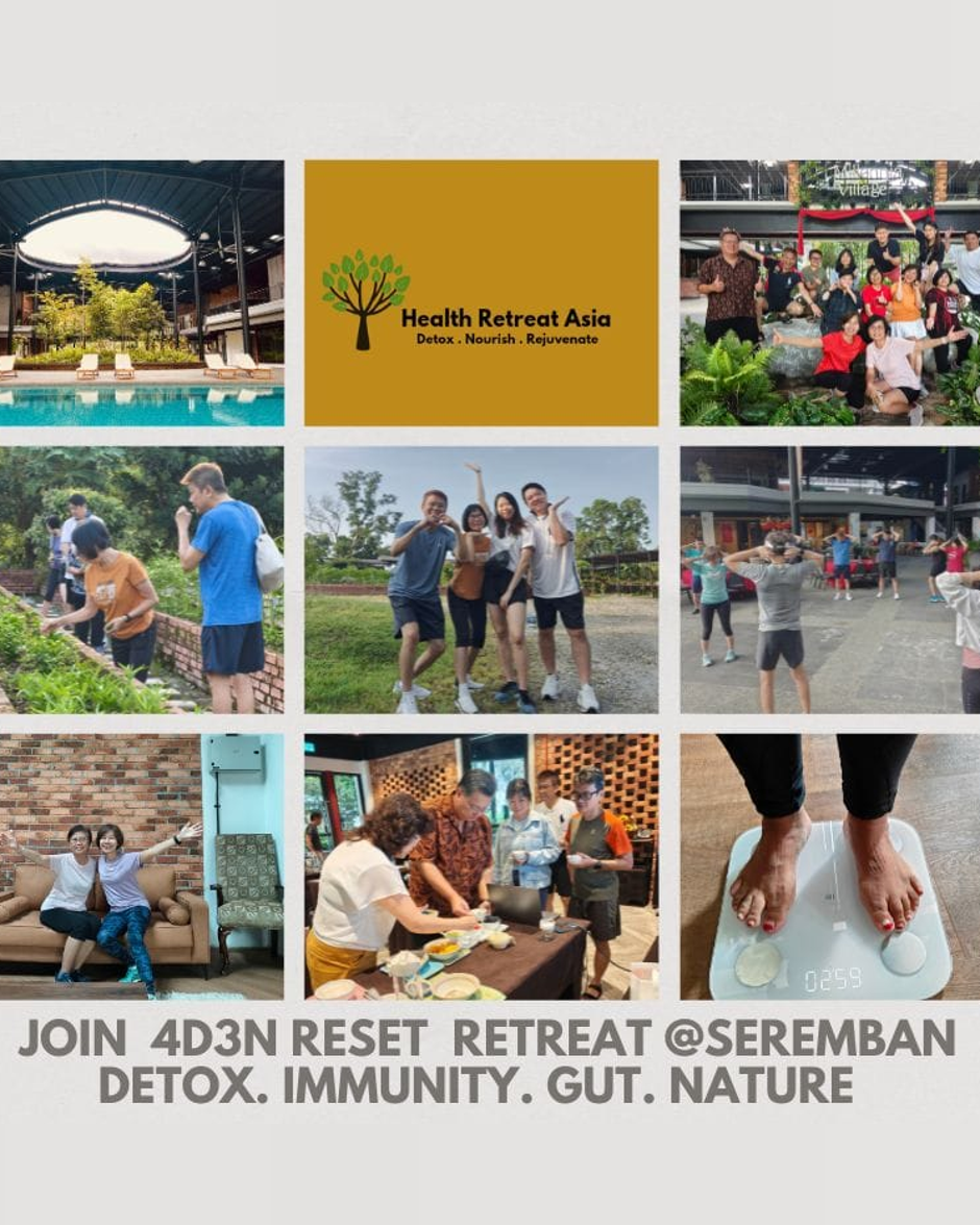 Health Retreat Asia Facebook ad