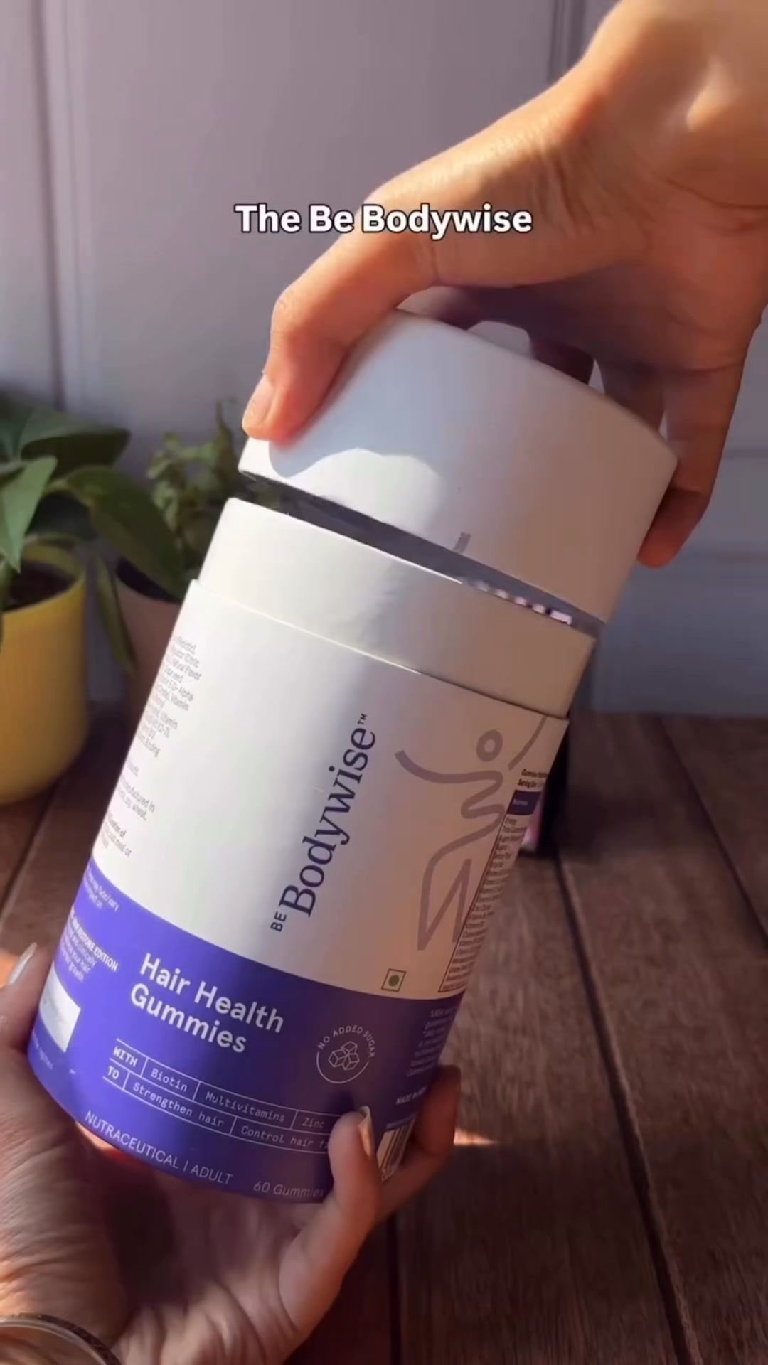 Be Bodywise Facebook ad: Tastiest Solution for Hair Fall