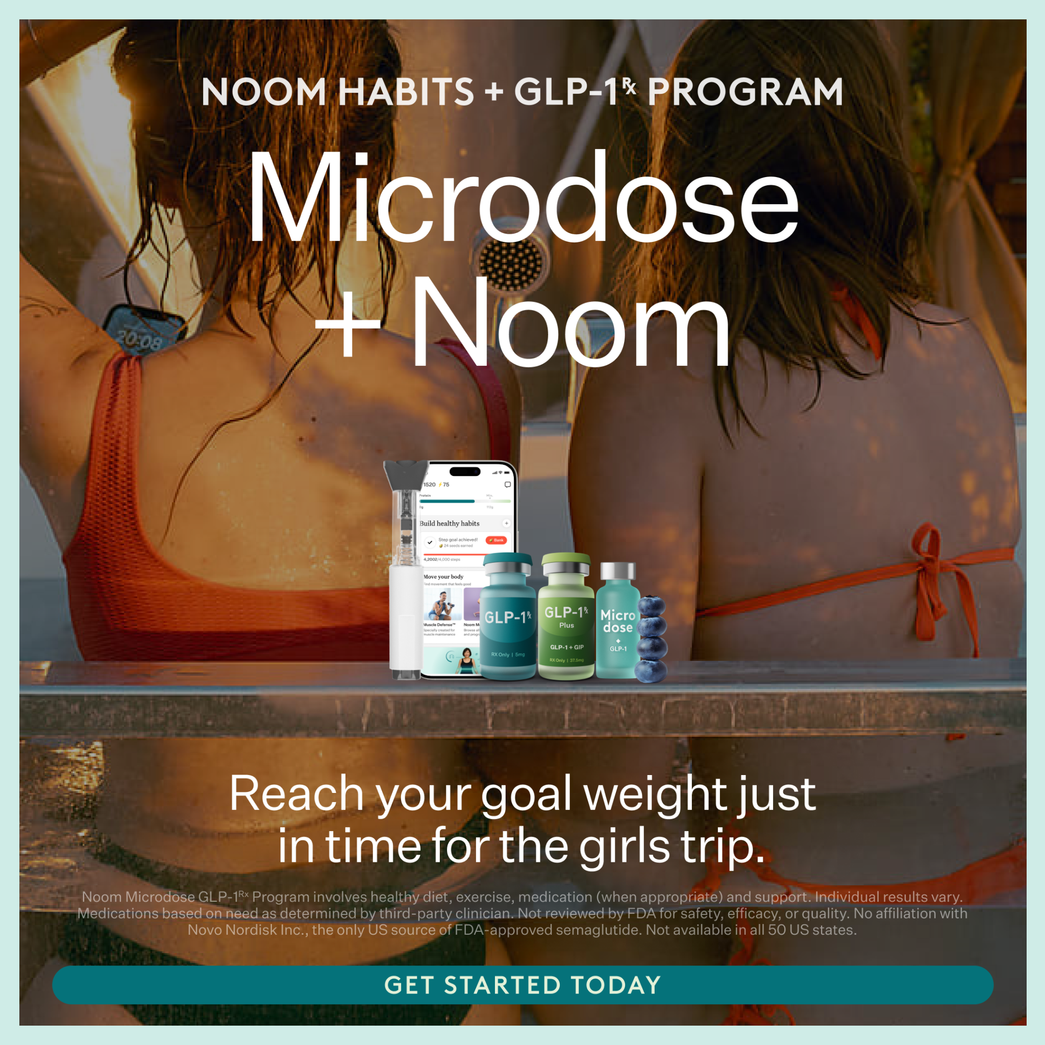 Noom Facebook ad: Weight loss reimagined