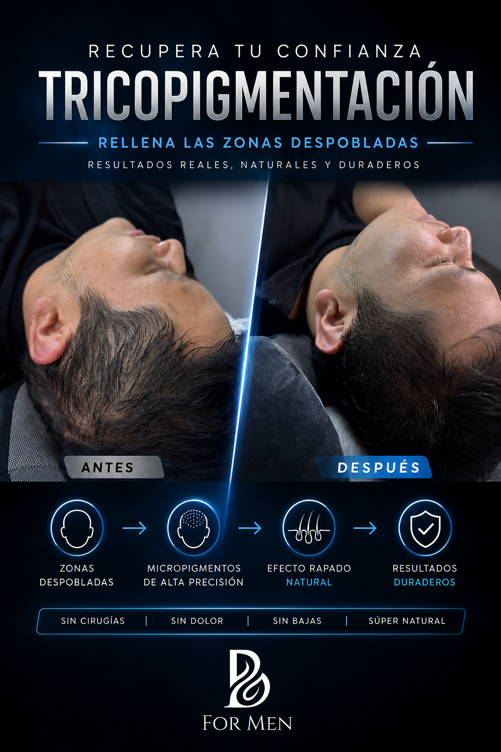 Belanova For Men Facebook ad: EVALUACIÓN GRATUITA