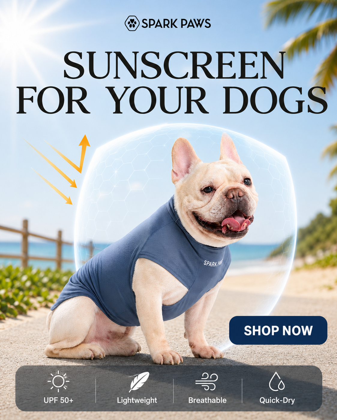 Spark Paws Facebook ad