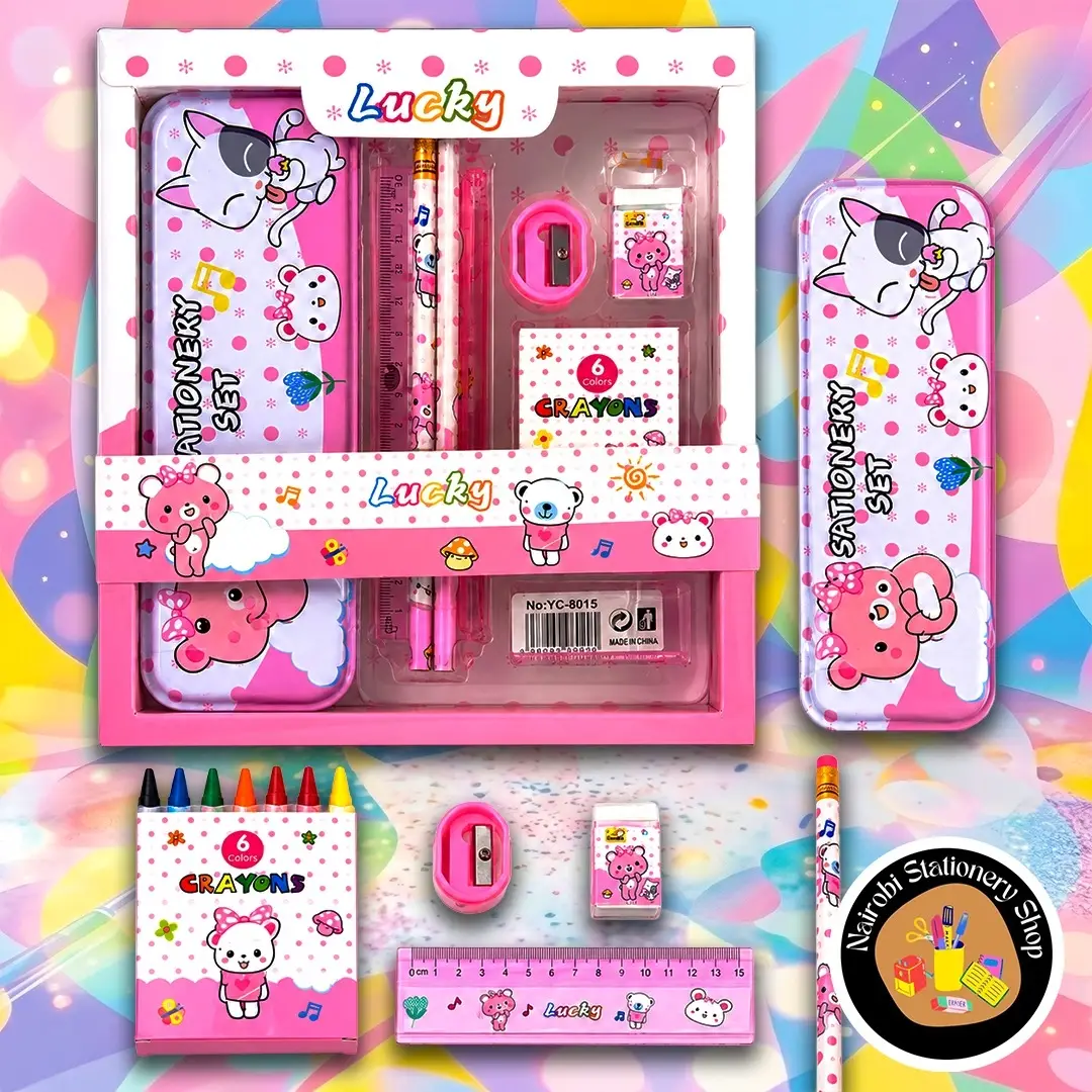 Nairobi Stationery Shop Facebook ad: Lucky Stationery Set