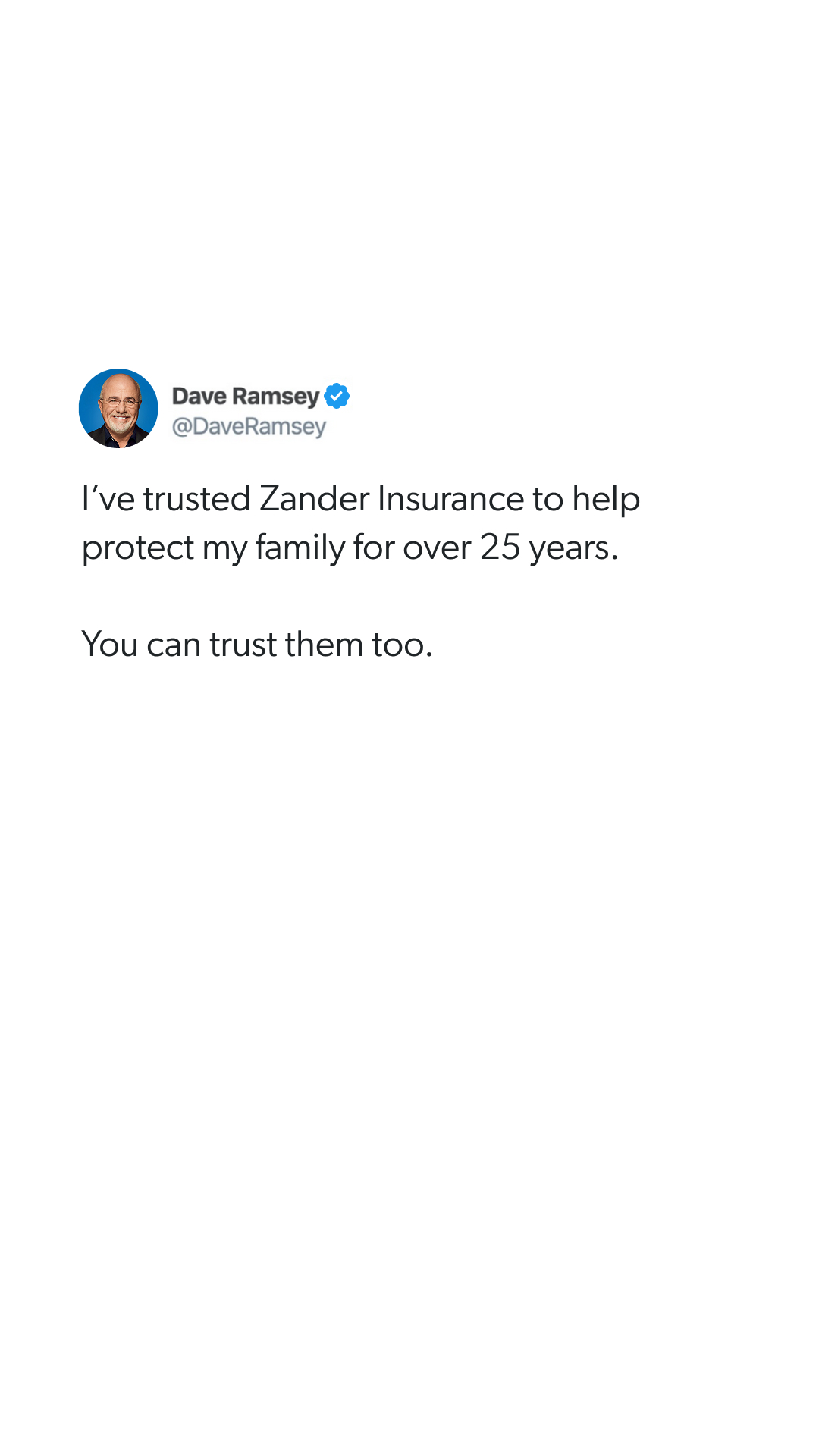Dave Ramsey Facebook ad