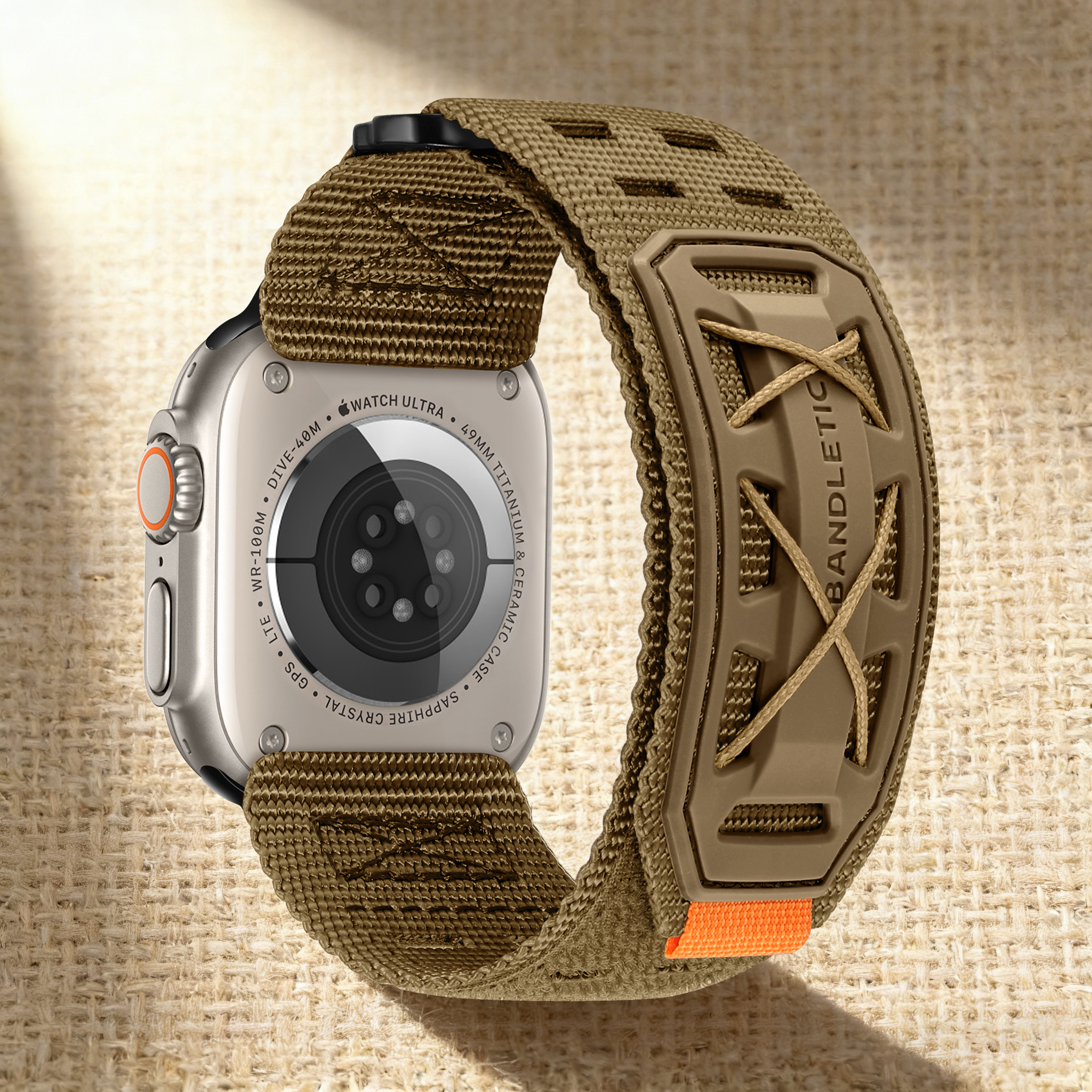 Bandletic Facebook ad: A Tougher Look for Your Apple Watch