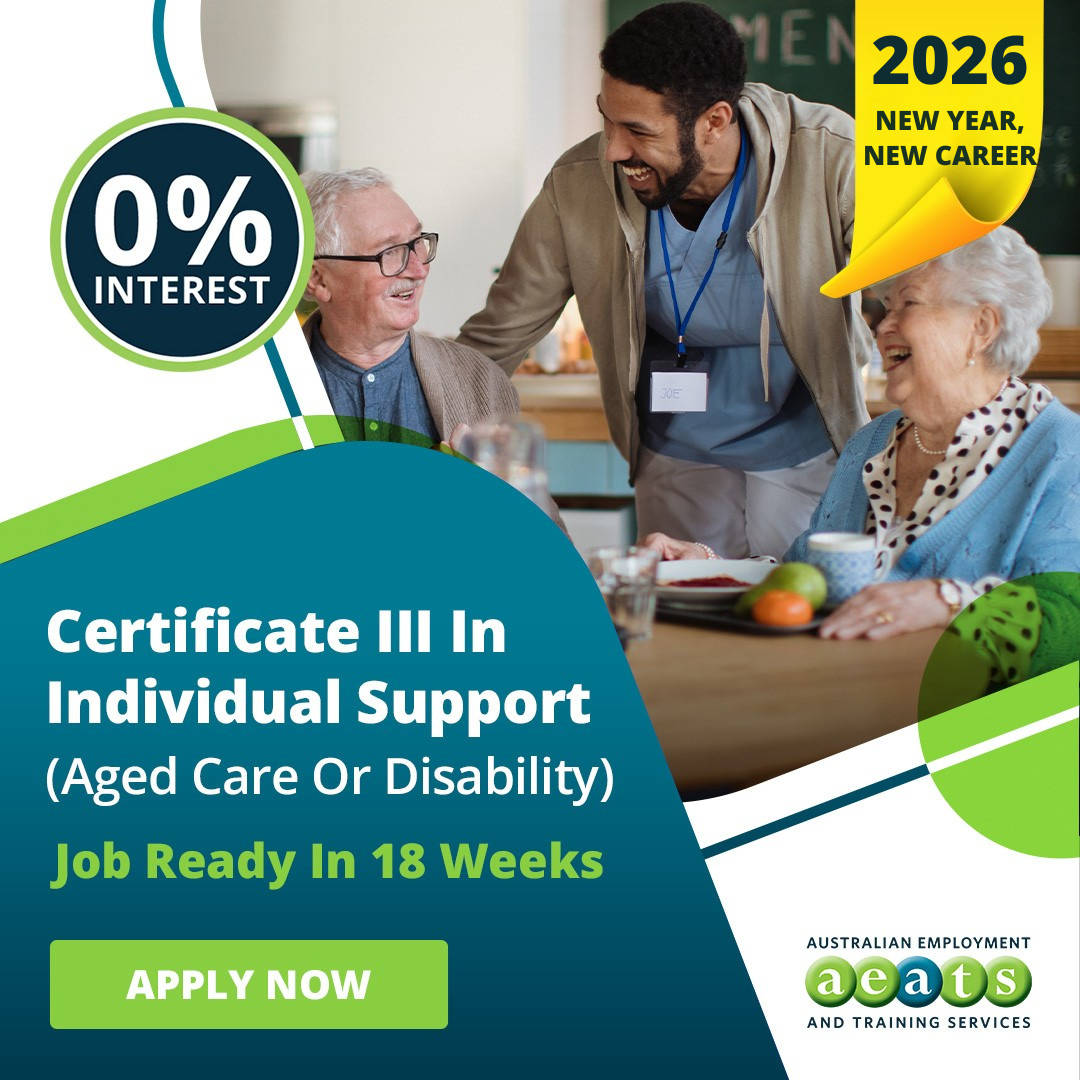 Australian Employment and Training Services - AEATS Facebook ad