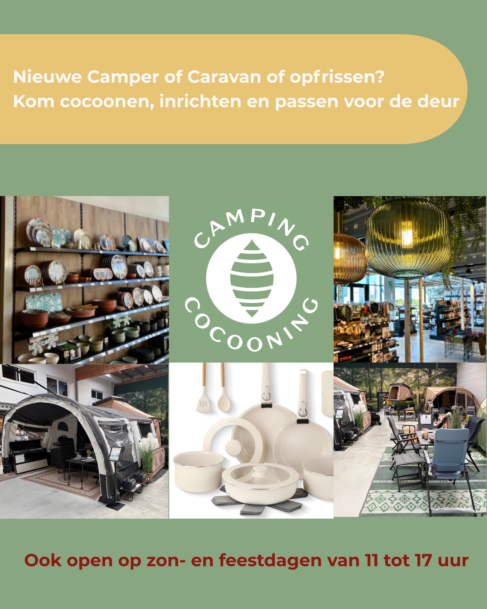 Camper Cocooning Facebook ad
