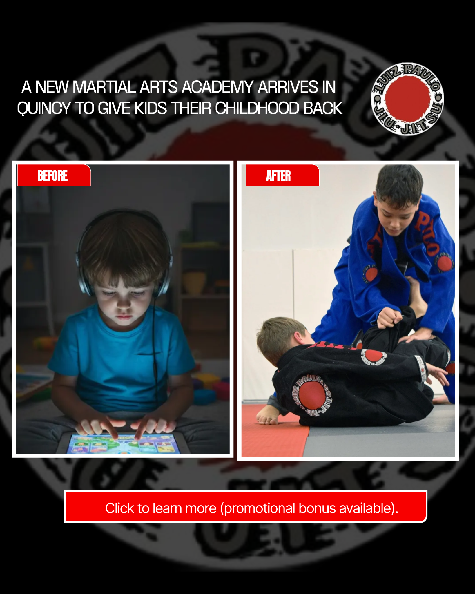 Luiz Paulo Jiu Jitu Academy - Quincy MA Facebook ad: Luiz Paulo BJJ Norwood, World-Class Brazilian Jiu-Jitsu
