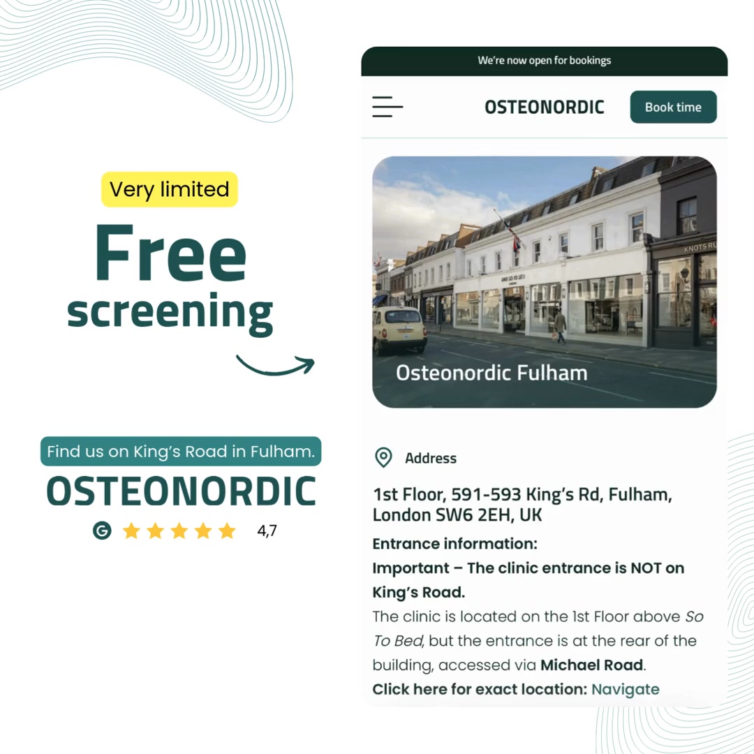 Osteonordic - United Kingdom Facebook ad