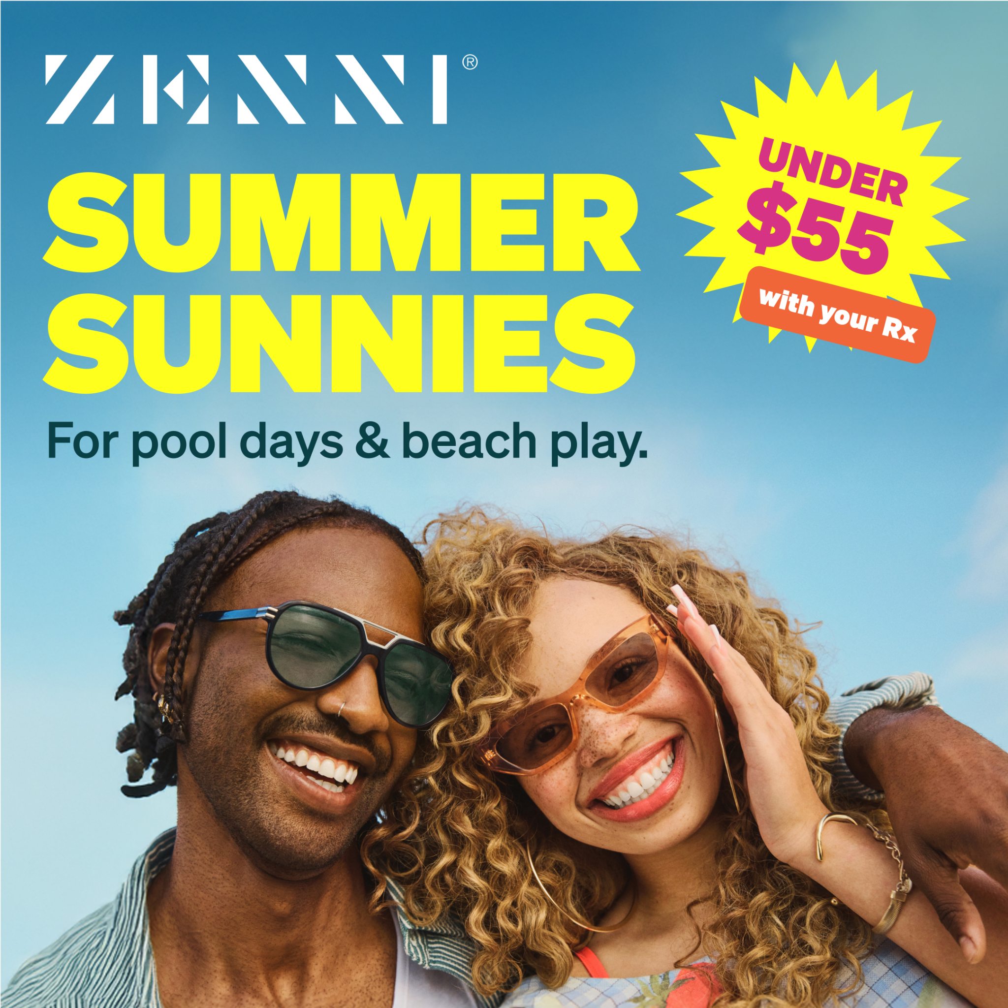 Zenni Optical Facebook ad