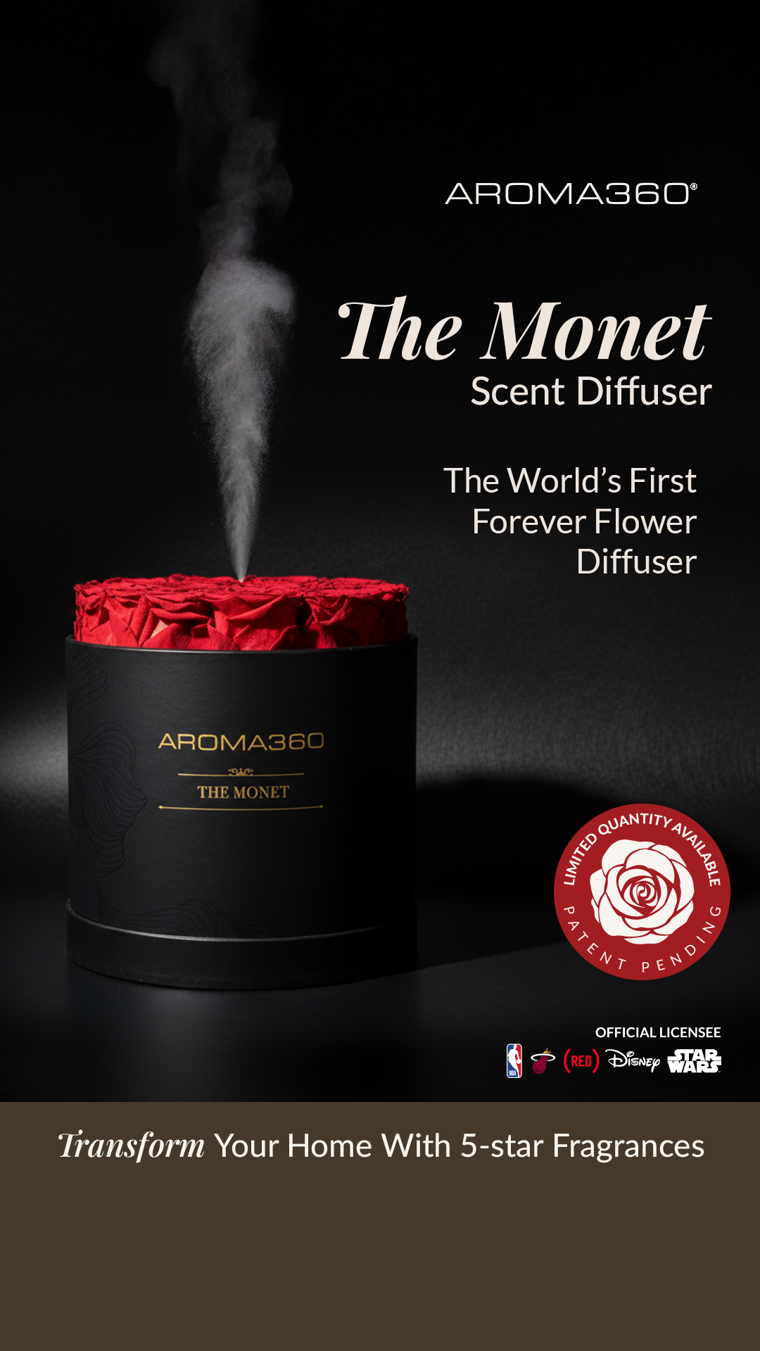 Aroma360 Facebook ad