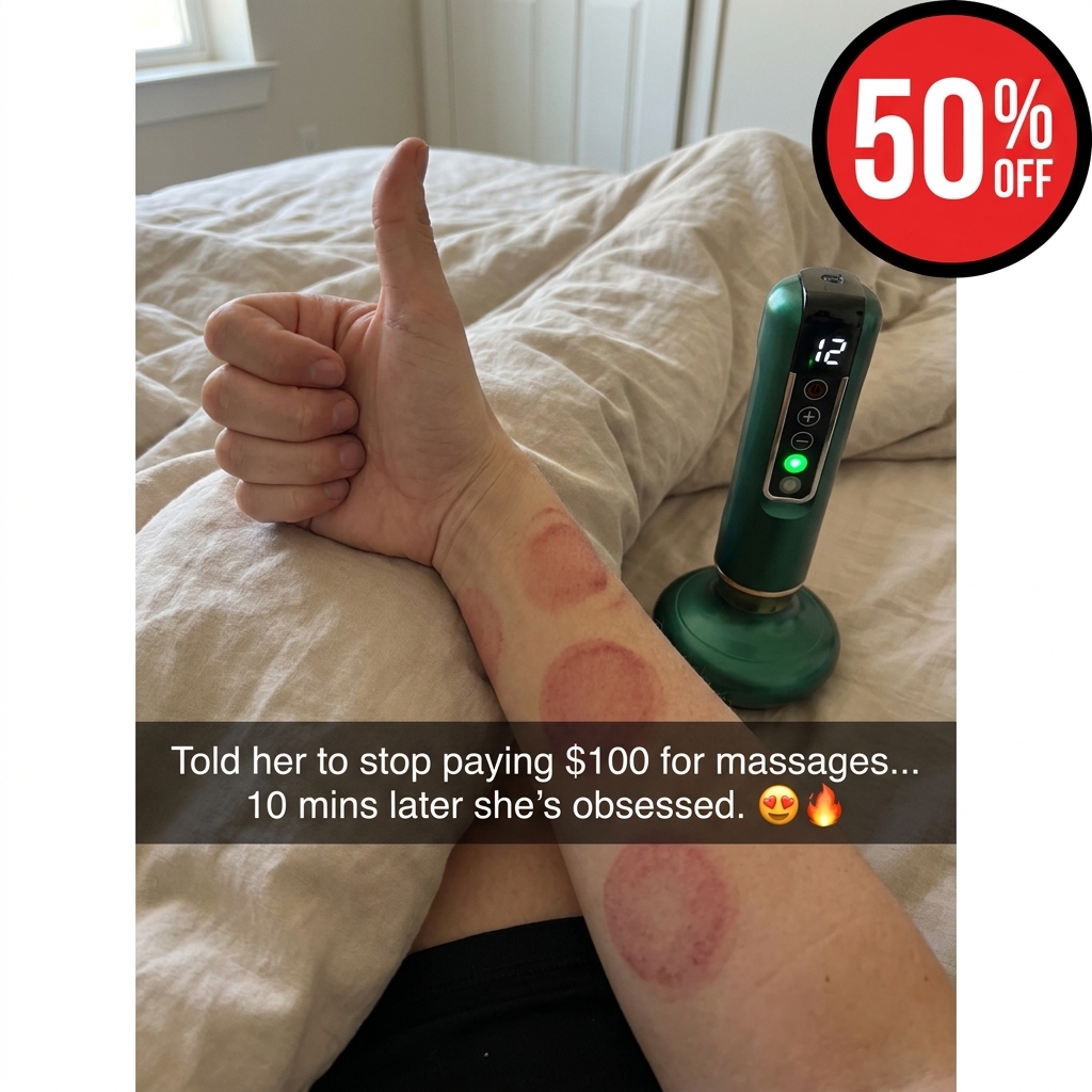 Kikishop Facebook ad: Electric Scraping Massage Device