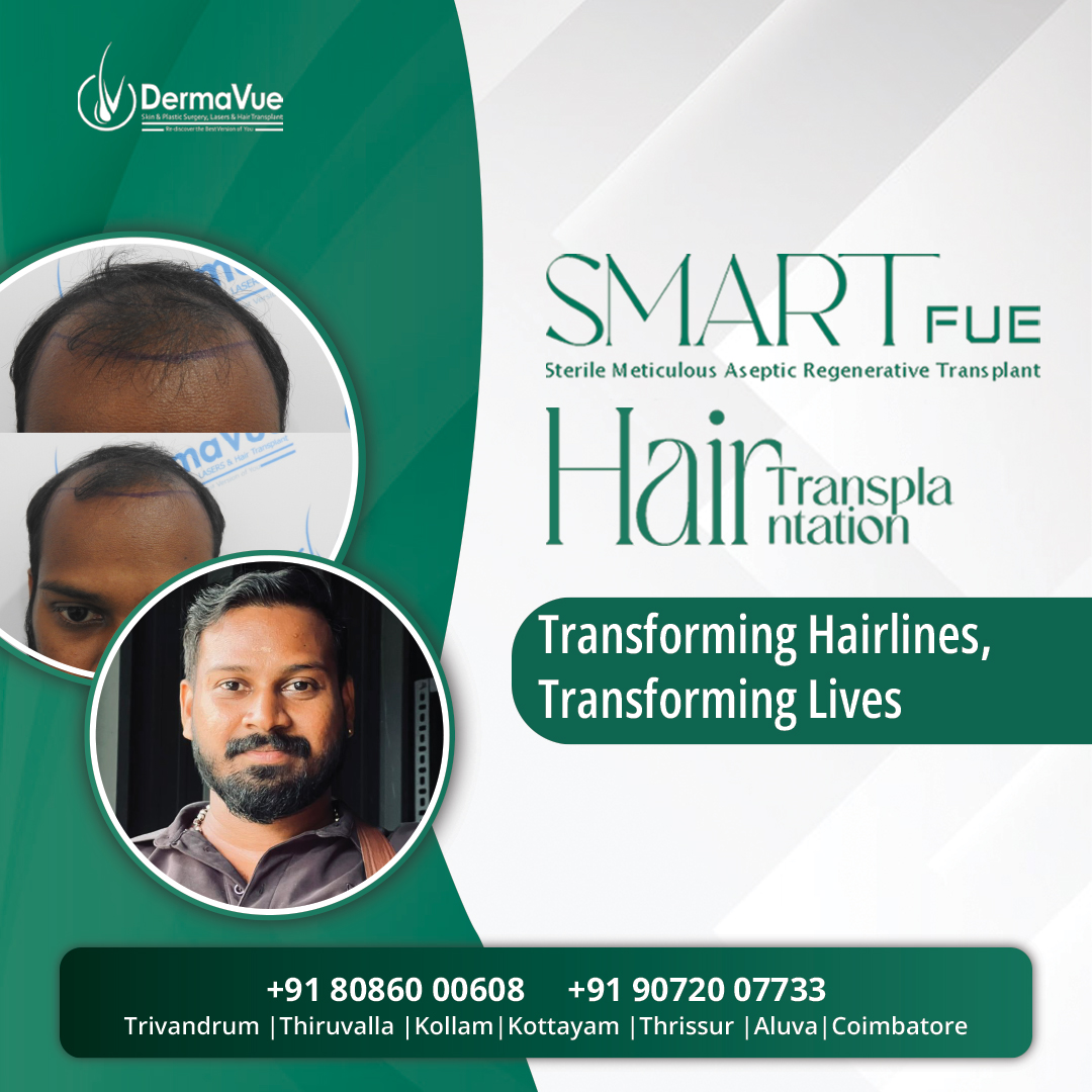 DermaVue Skin, Cosmetology & Hair Transplant Facebook ad