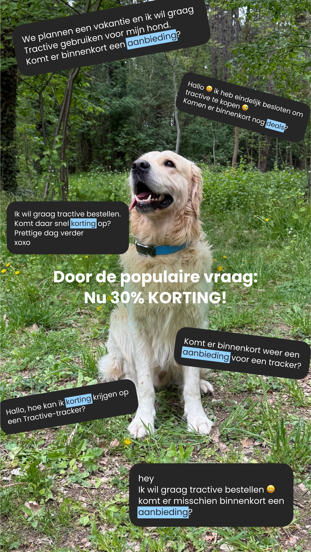 Tractive Facebook ad