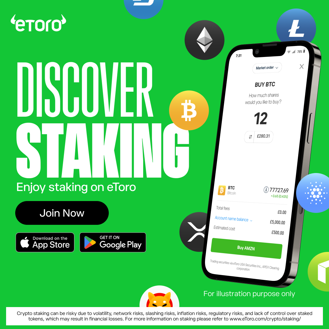 eToro Facebook ad