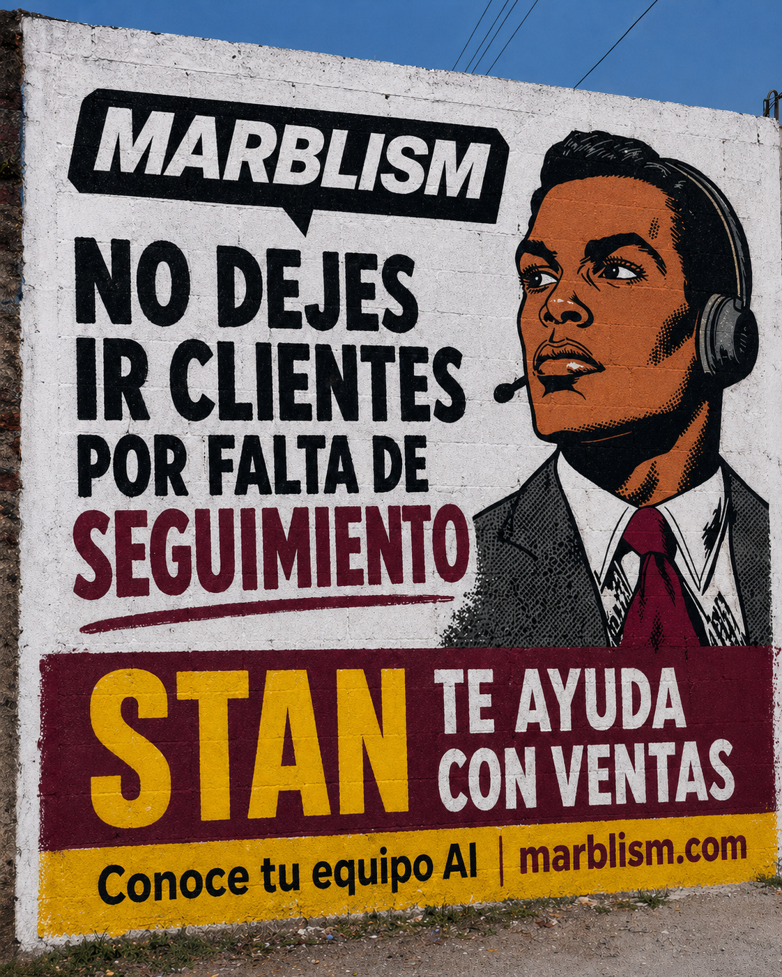 Marblism Facebook ad