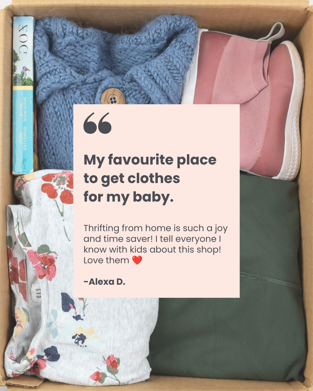 Fabrick Collective Facebook ad: Shop secondhand kids' clothes online |…