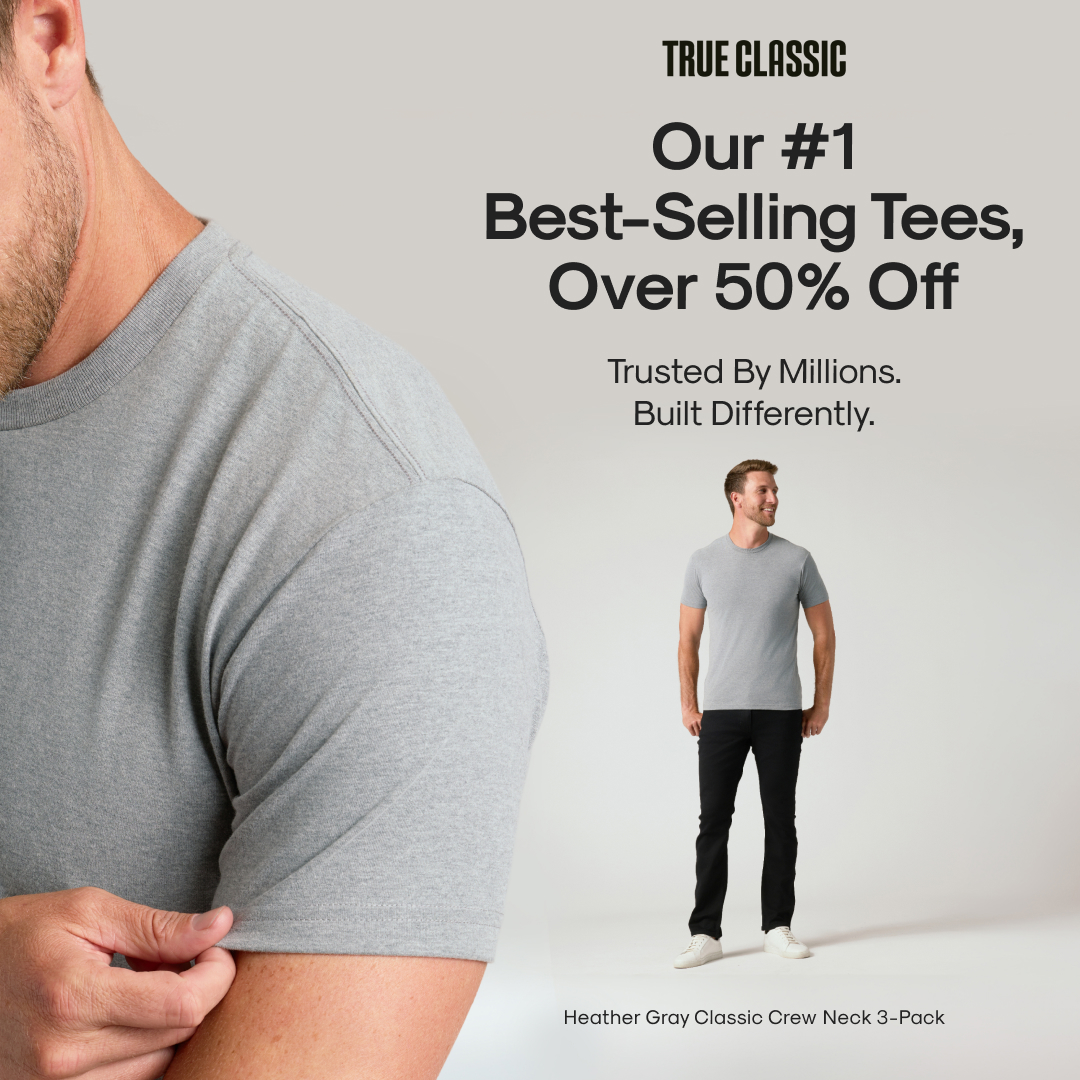 True Classic Facebook ad